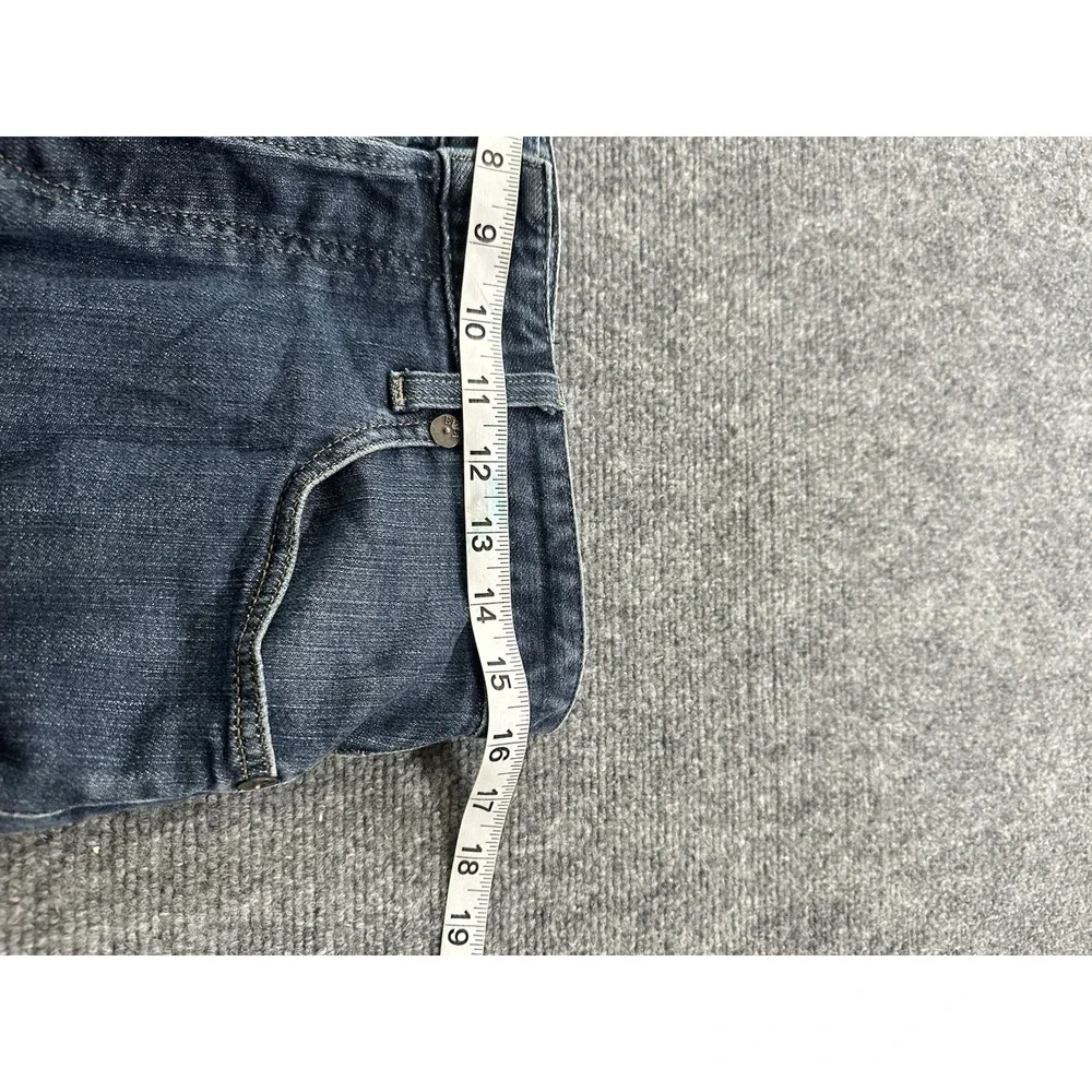 Emporio Armani Men's 32x35 Indigo Serious Comfort Zip Fly Blue Jeans Straight EC